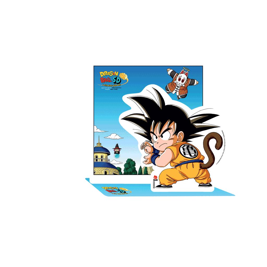 Truyện tranh Dragon Ball SD - 7 Viên Ngọc Rồng Nhí - Tập 3: Đụng Độ Red Ribbon - Tặng kèm Standee - NXB Kim Đồng