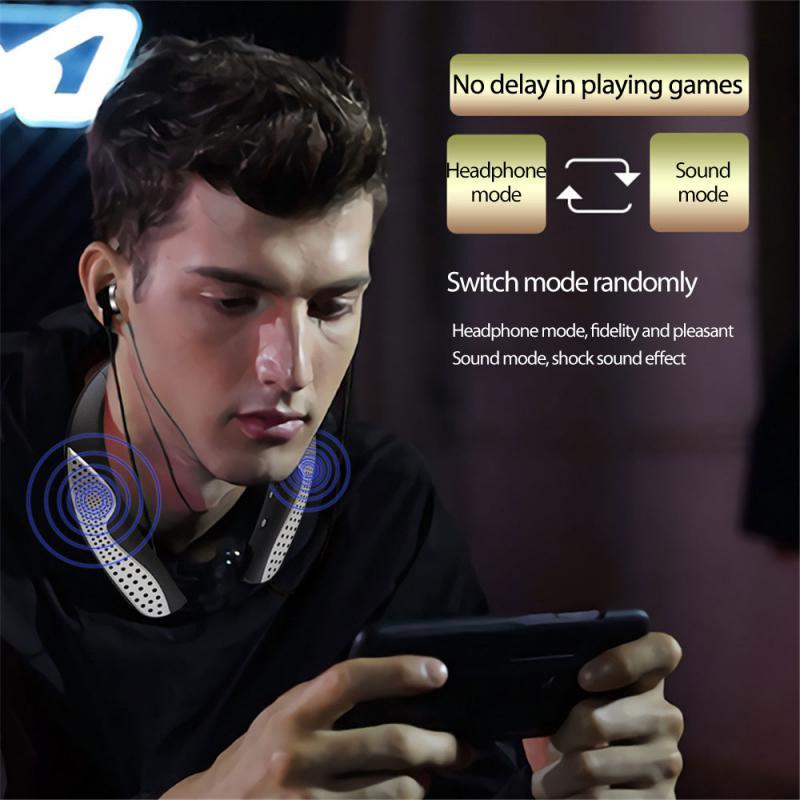 100 Giờ Tai Nghe Không Dây Bluetooth 5.0 Stereo Tai Nghe Nhét Tai Thể Thao Tai Nghe Nhét Tai Có Mic Cổ Gắn Loa Tai Nghe