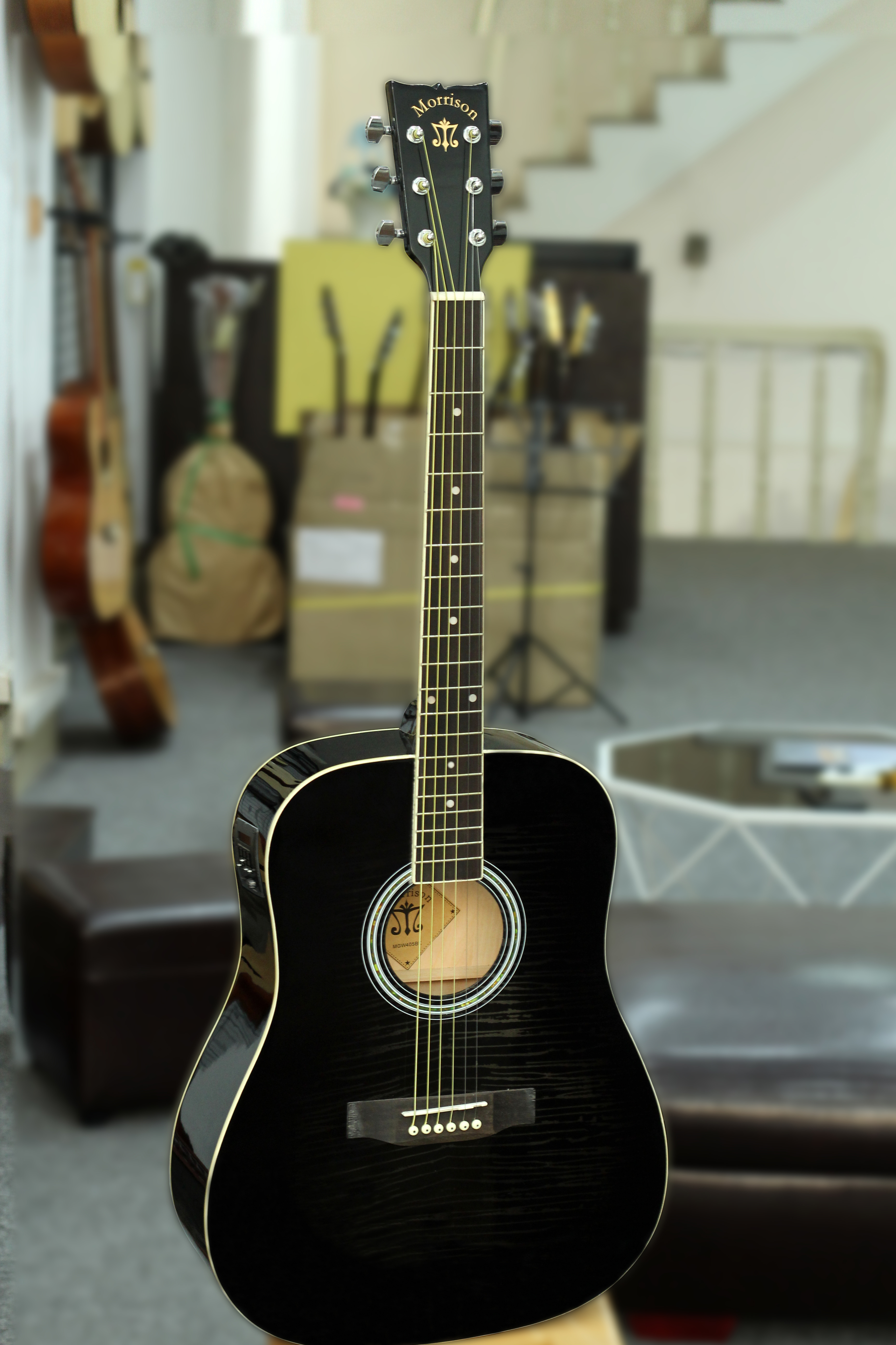 Đàn Guitar Acoustic Morrison MGW 405BK EQ