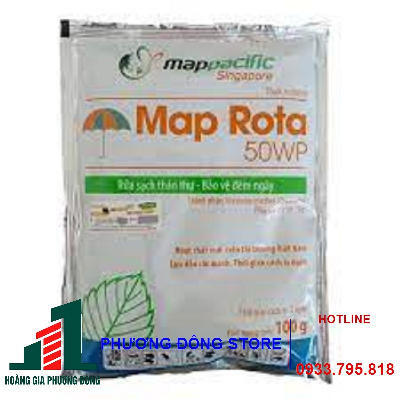 Thuốc trừ bệnh Map Rota 50WP - gói 15g, gói 100g