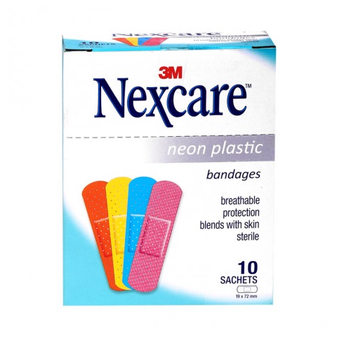 Băng keo cá nhân neon Nexcare Neon Plastic
