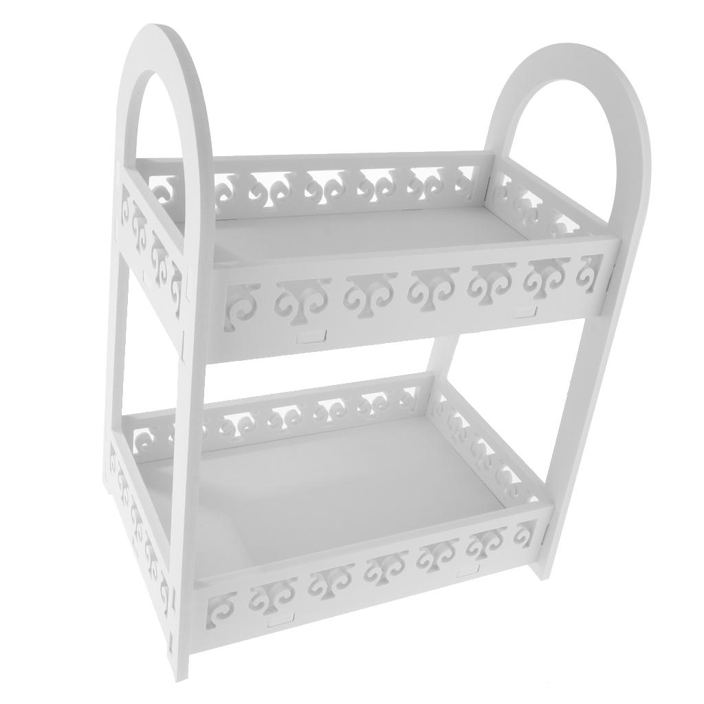 Shelf Storage Organiser -Home Bathroom, Bedroom, Kitchen,Office Display Rack