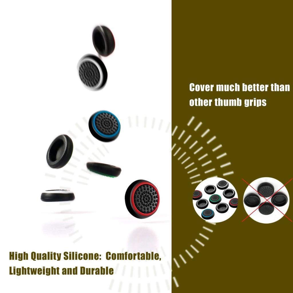Set 100 nút bọc cần điều khiển cho PS5 PS4 PS3 Xbox 360