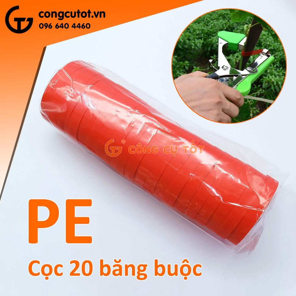 Bộ 100 cuộn dây buộc cành băng buộc dây leo PE cho máy buộc cành