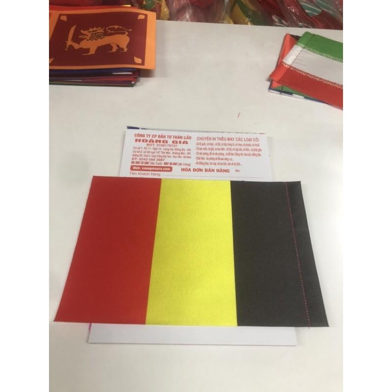 Quốc kỳ Bỉ để bàn 14x21cm