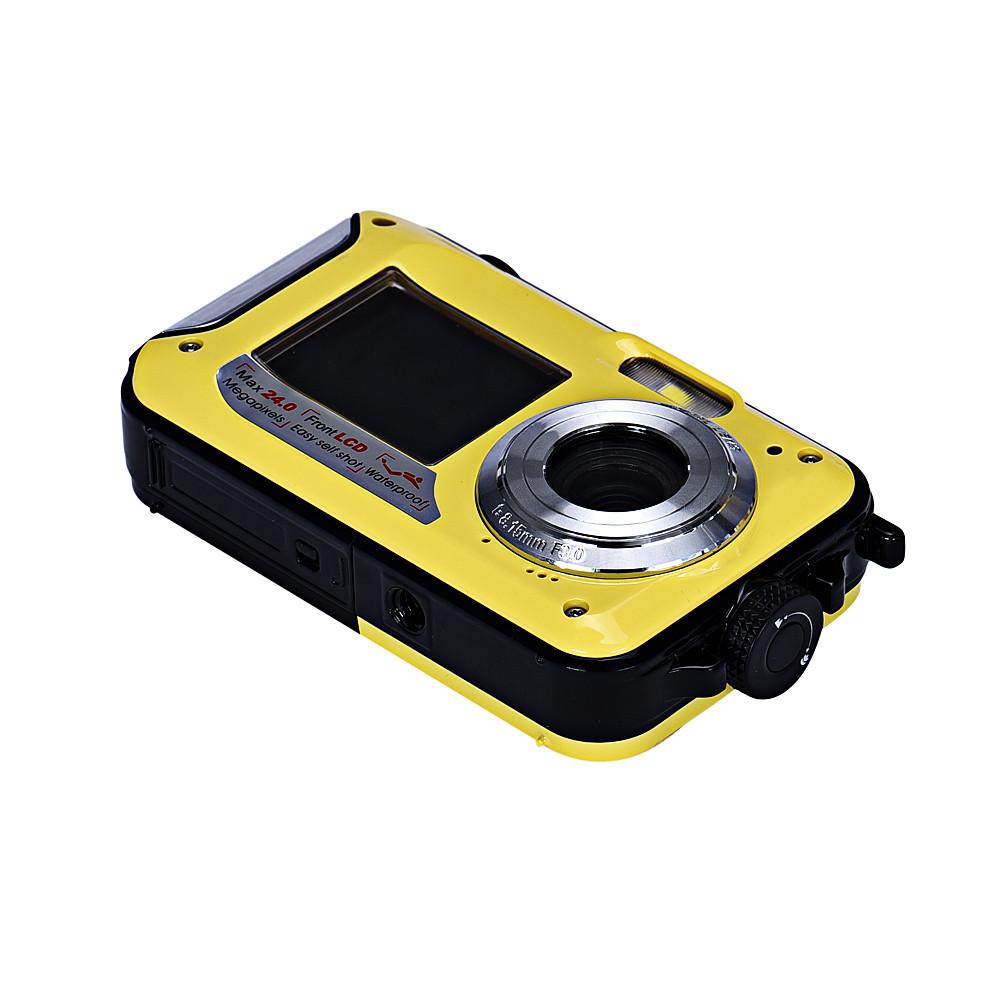 Máy ảnh kỹ thuật số không thấm nước Winait 5M 16x Zoom Underwater HD Cam 2.7inch LCD CMOS Camera chống nước DC