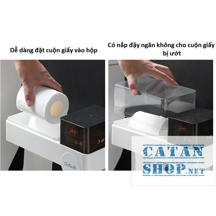 Hộp đựng giấy vệ sinh sang trong, tiện lợi trong phòng tắm, toilet GD221