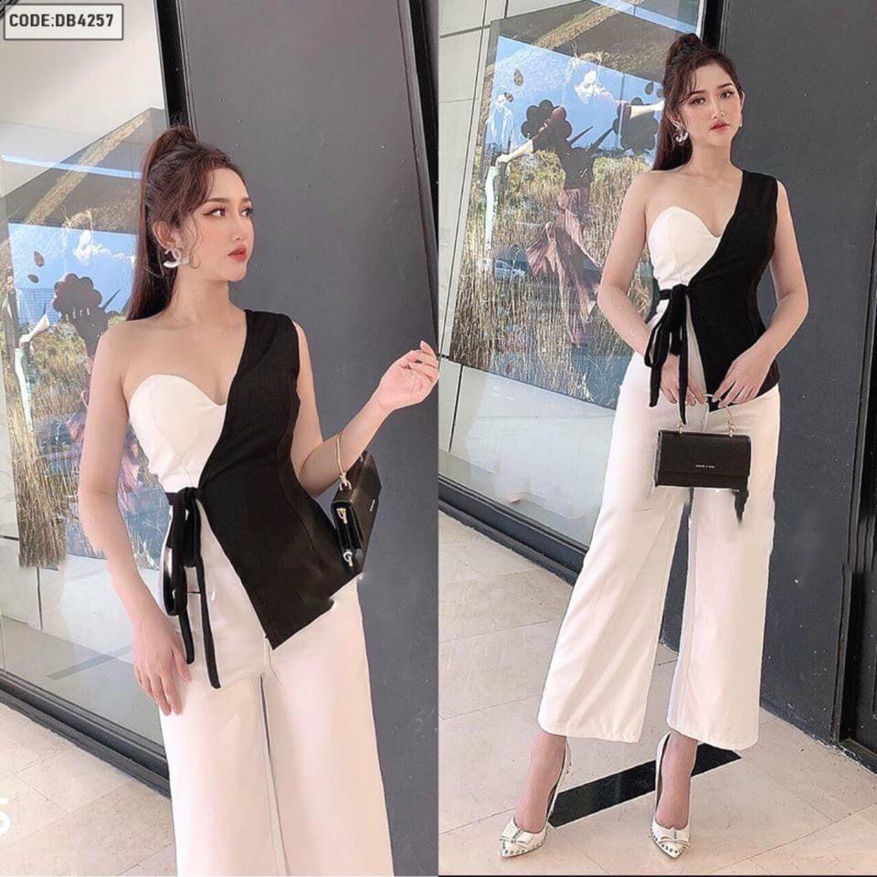 Jum nữ lệc vai dễ thương phong cách ( có mút ngực )