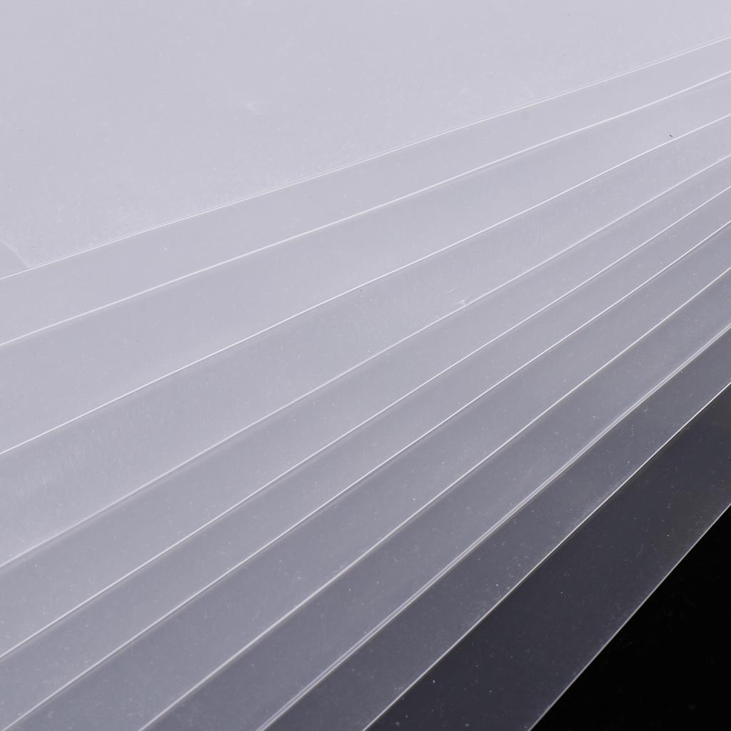 10   Document Storage Clear Sleeves Holder  Organizer