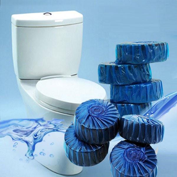 Bộ 10 Viên Khử Mùi Tẩy Bồn Cầu Thế Hệ Mới 2X - Viên Thả Toilet Diệt Khuẩn, Tẩy Sạch Vệ Sinh Vết Bám Bẩn