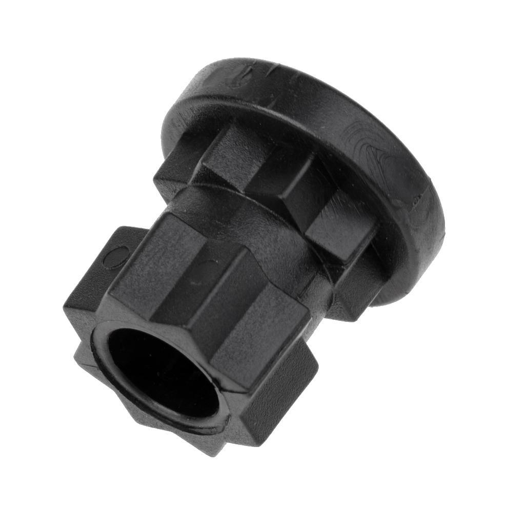 6Pcs 22mm 7/8'' Nylon Kayak Canoe Boat Quick Release Fishing Rod Ram Base Mount Track Base Gear