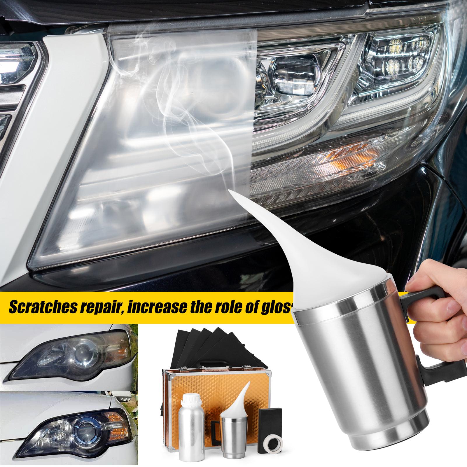 Car Headlight Polish Car Headlight Repairing Kit Car Headlight Repairing Fluid Scratch Repairing Headlight Renovation