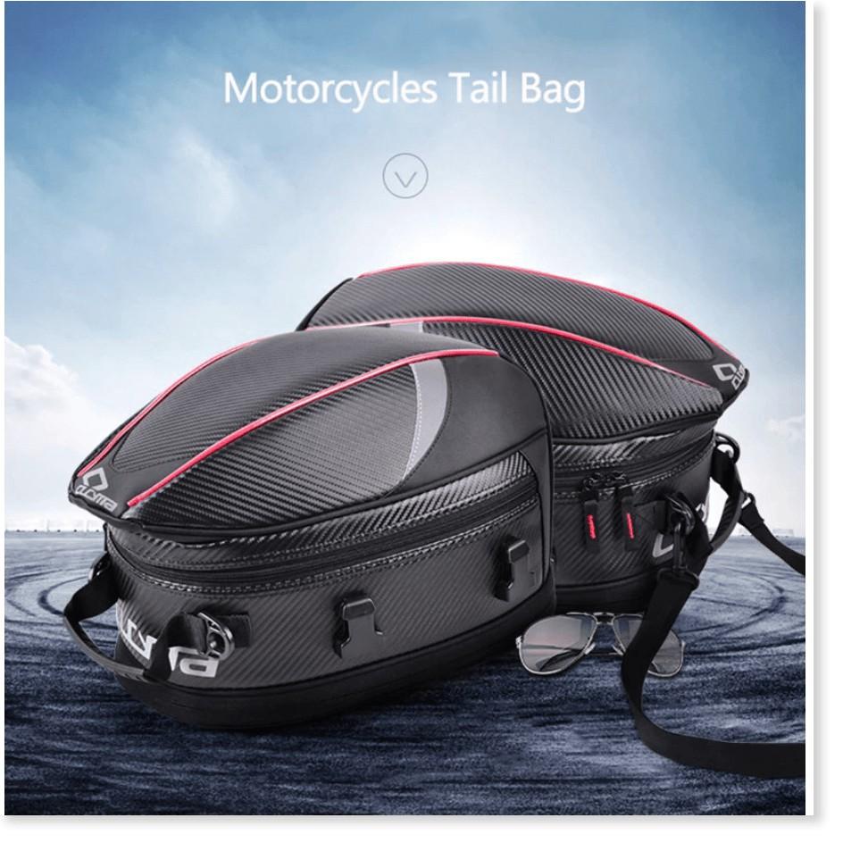 Túi đuôi xe máy chống thấm nước Motocross Túi đeo vai Ghế sau CUCYMA