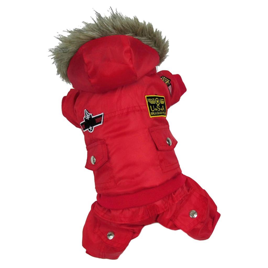 1x winter dog jacket waterproof dog down jacket