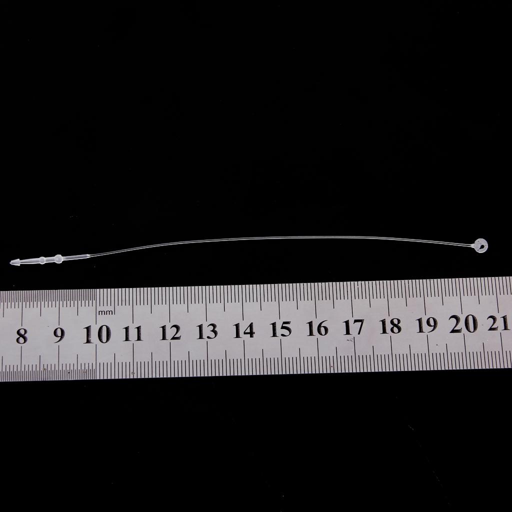5000Pcs 5 '' Plastic Tag Line Tagging Tie for Jewelry Garment