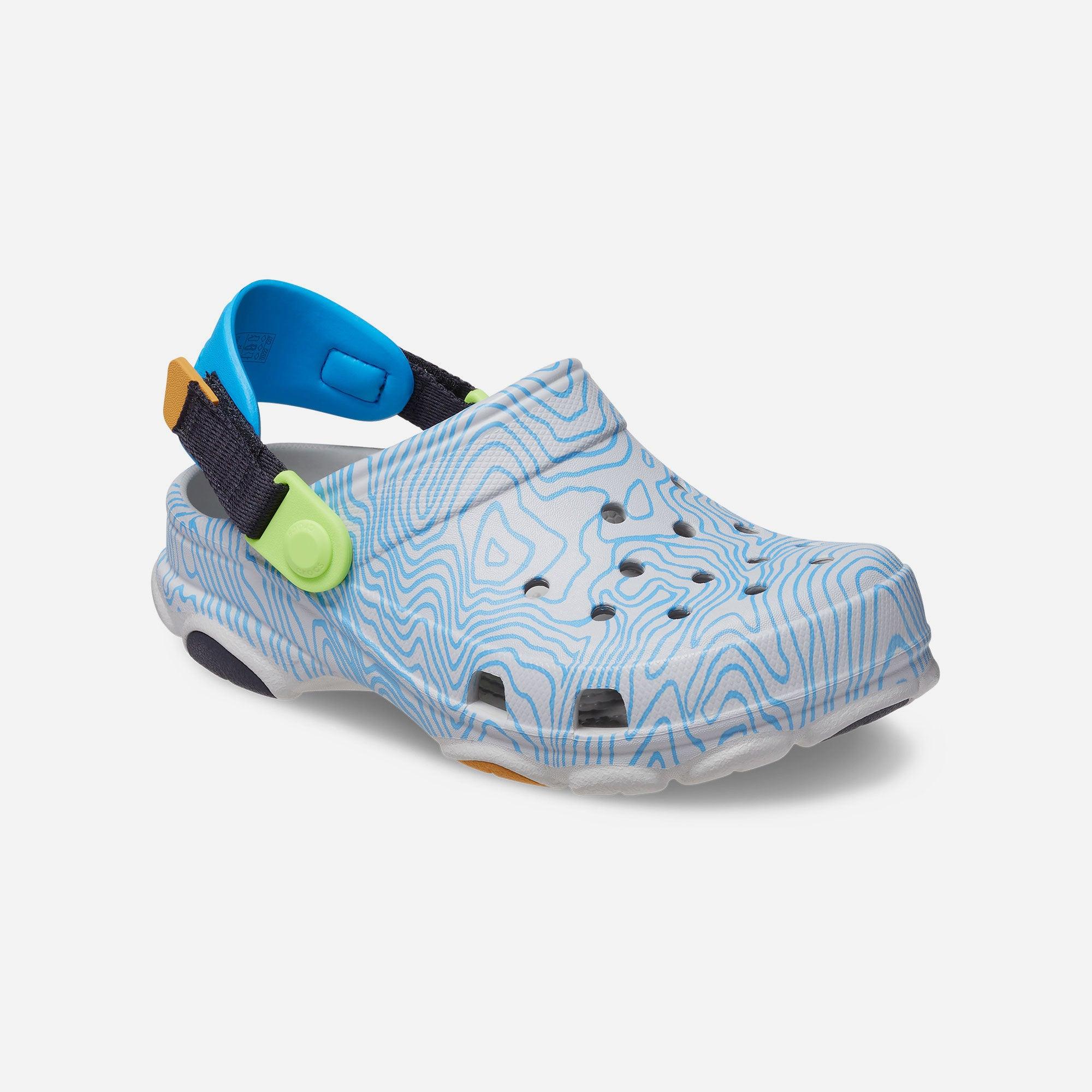 Giày lười trẻ em Crocs All Terrain Topographic - 208312-1FS