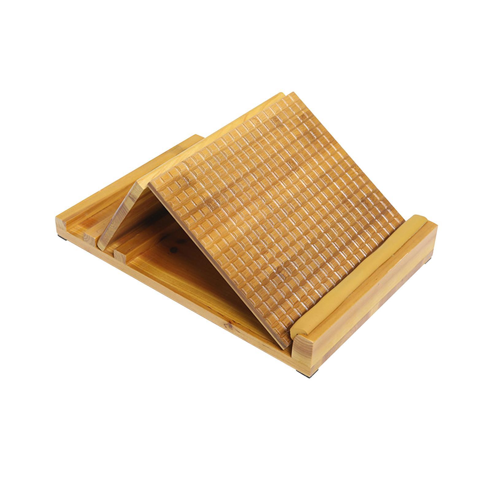 Yoga Massage Board Solid Wood Slant Board Calf Stretcher Wood Incline Board Professional Wooden Slant Board for Balancing Board Tight Calves