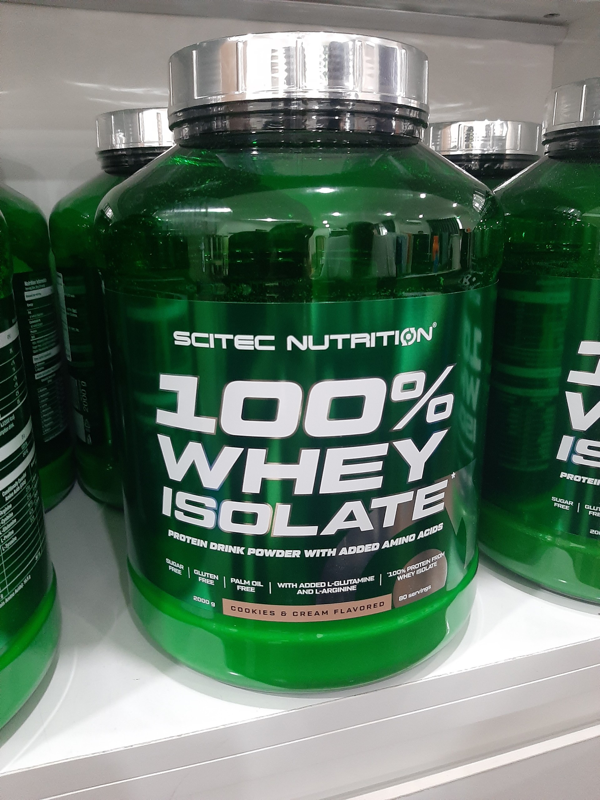 100% WHEY PROTEIN ISOLATE 2000 CHOCOLATE