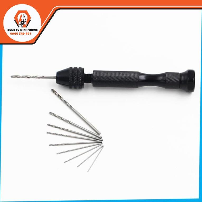 Dụng cụ khoan xoắn cầm tay đục lỗ để làm đồ trang sức, mỹ nghệ tiện dụng
