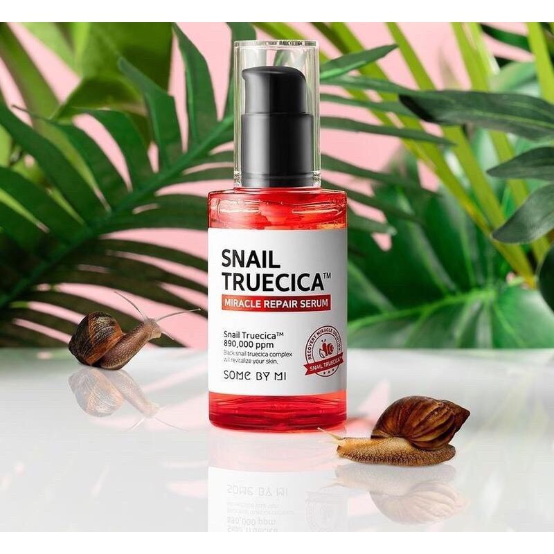 Serum Dưỡng Phục Hồi, Cải Thiện Vết Thâm, Sẹo Lõm Some By Mi Snail Truecica Miracle Repair Serum 50ml