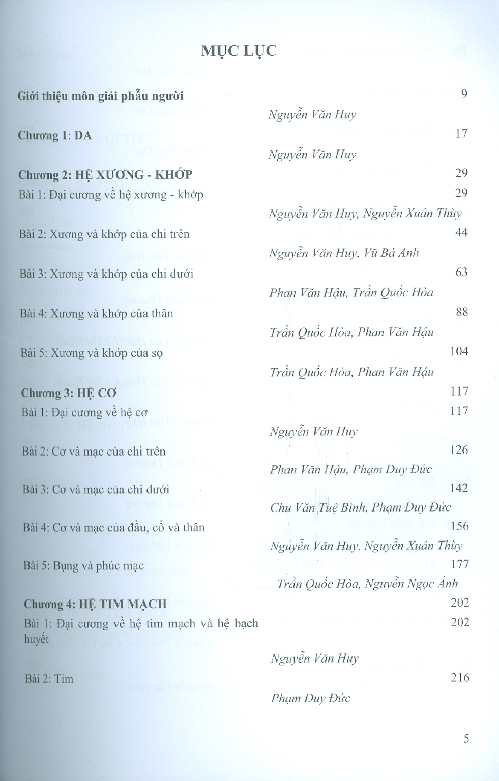 Giải Phẫu Người (Dùng cho sinh viên hệ bác sĩ) (Xuất bản lần thứ 2 có sửa chữa) - ờng Đại học Y Hà Nội. Bộ môn Giải phẫu. Chủ biên: Nguyễn Văn Huy
