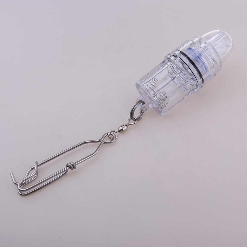 Deep Drop Fishing Light Underwater Led Fishing Lure Light Lamp Blink Blue