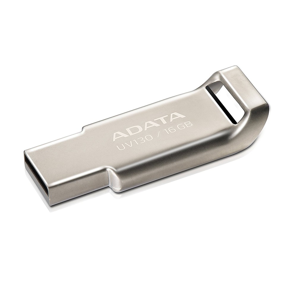 USB 16GB ADATA UV130 (Xám) vỏ kim loại - Hàng Chính Hãng