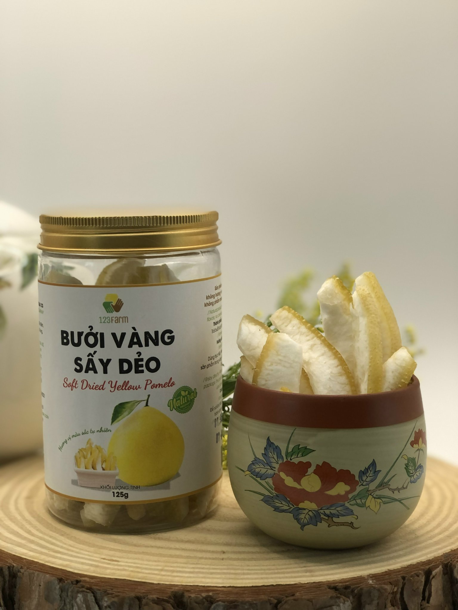 Bưởi Vàng Sấy Dẻo