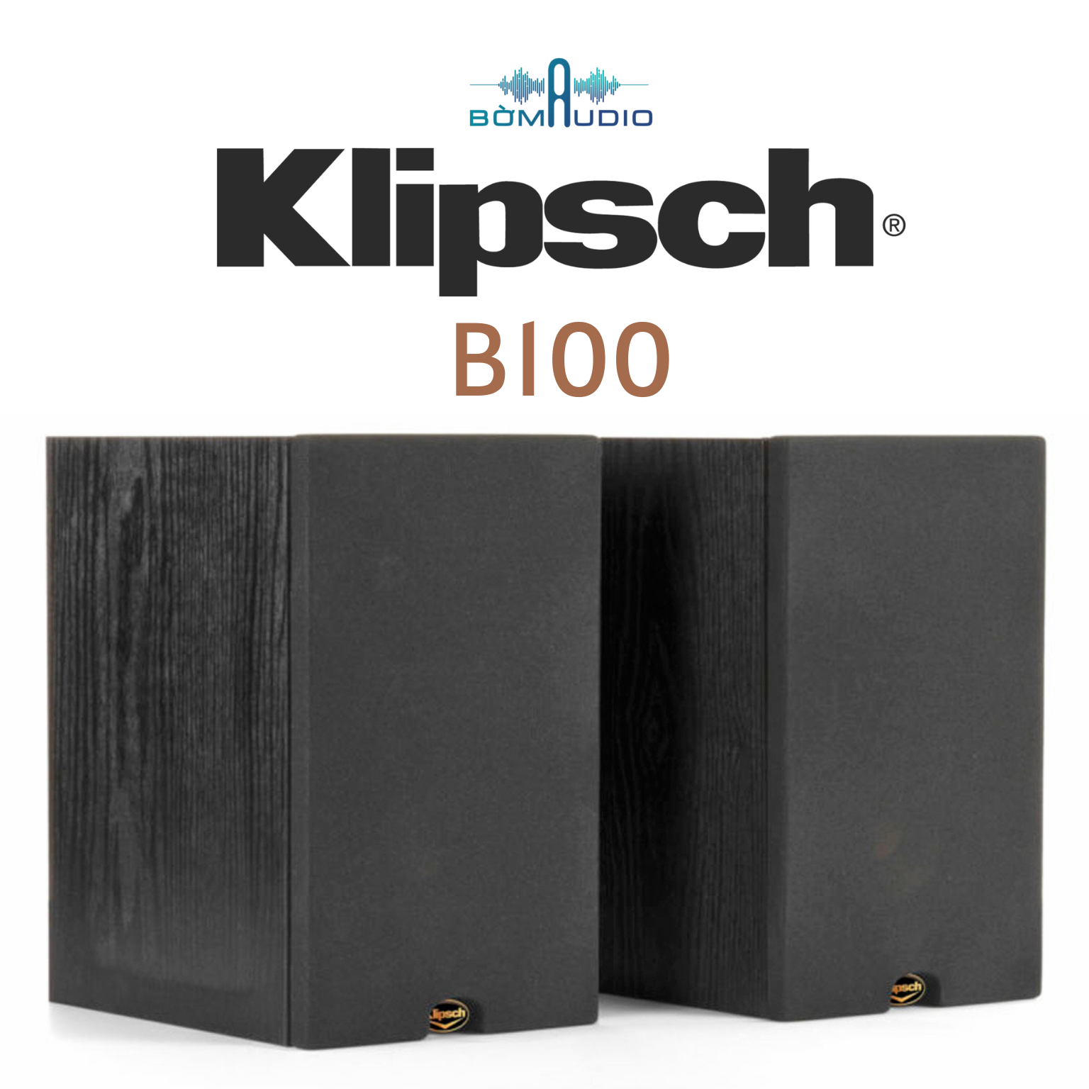 Loa bookshelf Klipsch Synergy Black Label B-100 hàng chính hãng 100%