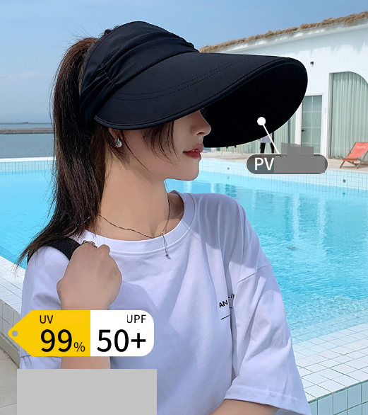 Mũ rộng vành chống nắng chống tia UV tuyệt đối mới, nón nữ chống nắng đi biển thời trang