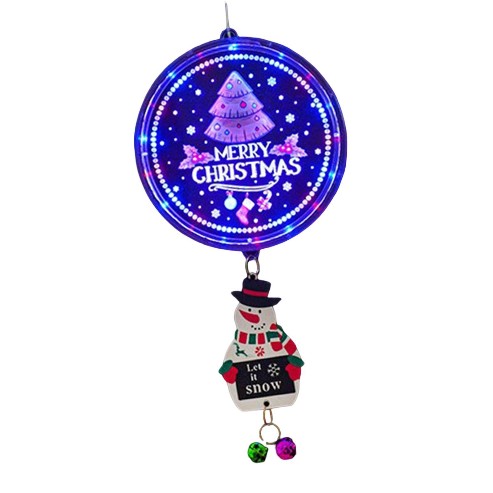 Christmas String Lights with Music Outside Xmas Bedroom Hanging LED Lights