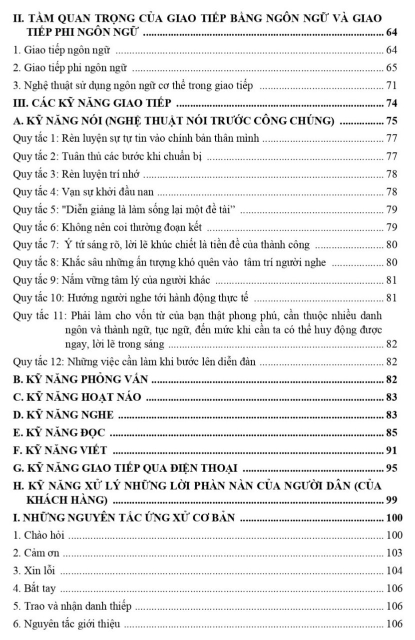 Kỹ Năng Tổ Chức Sự Kiện, Giao Tiếp, Ứng Xử