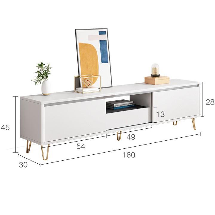 Sang trọng Kệ tivi gỗ phong cách hiện đại dài 1m6, kệ tivi phòng khách hoặc phòng ngủ KTV013