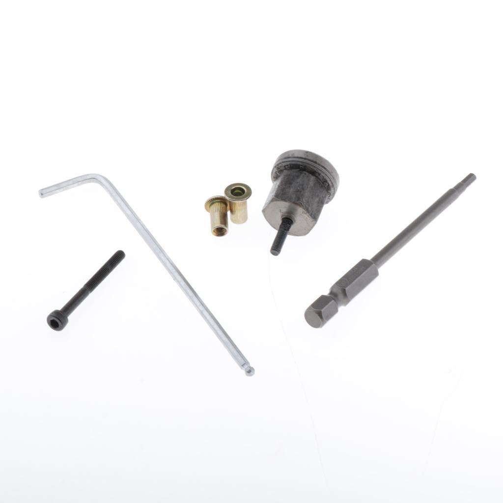 100pcs M3 Rivnut, Wrench, Hex Key, Hexagonal Batch Head, Nuts Rivet Kit