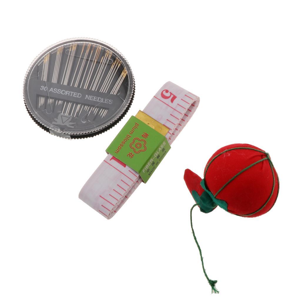 Professional Sewing Kit with Wooden Storage Box for Home Sewing Supplies