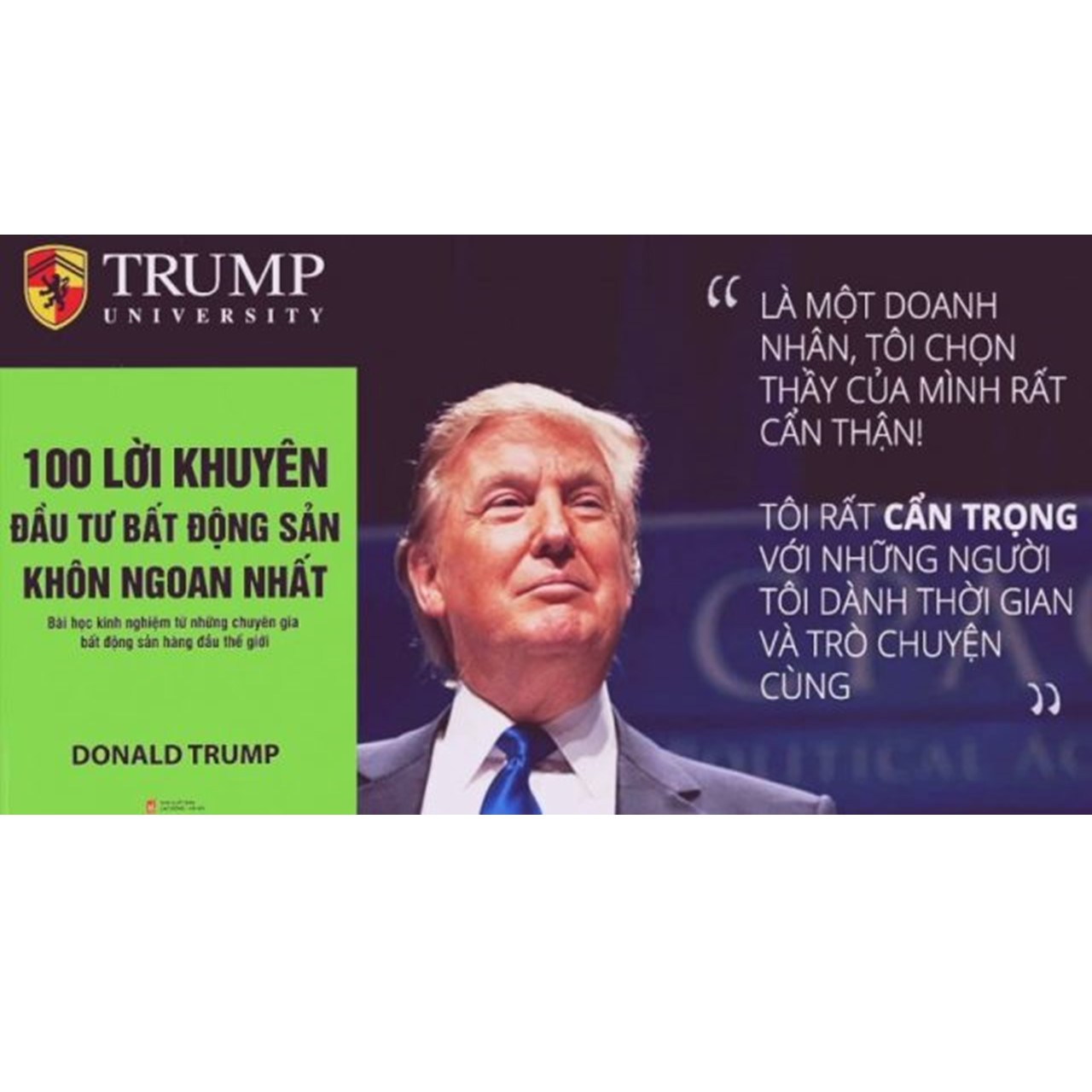 Trump - 100 Lời Khuyên Đầu Tư Bất Động Sản Khôn Ngoan Nhất