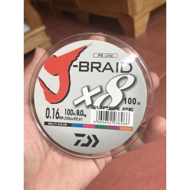 Dù câu Nhật DAIWA J-BRAID x8