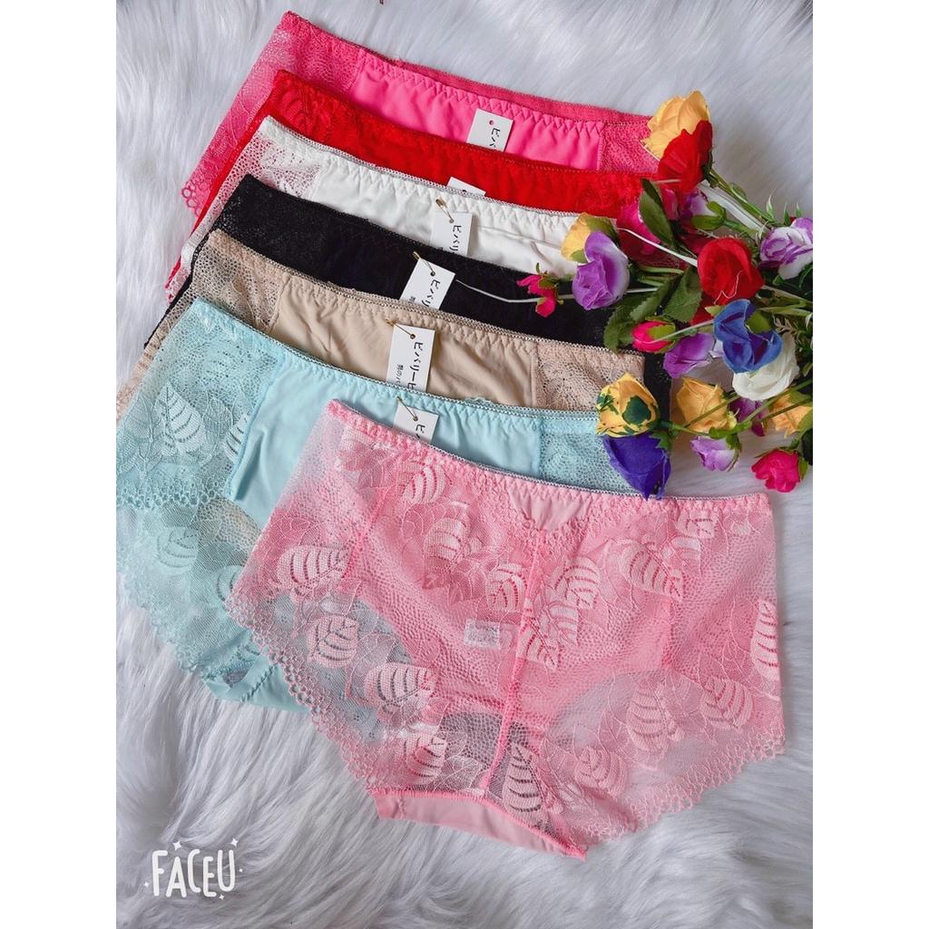 COMBO 10 QUẦN LÓT SU TRƠN PHỐI REN HÀNG QUẢNG CHÂU SIÊU CAO CẤP 45KG ĐẾN 60KG CÓ CO GIÃN