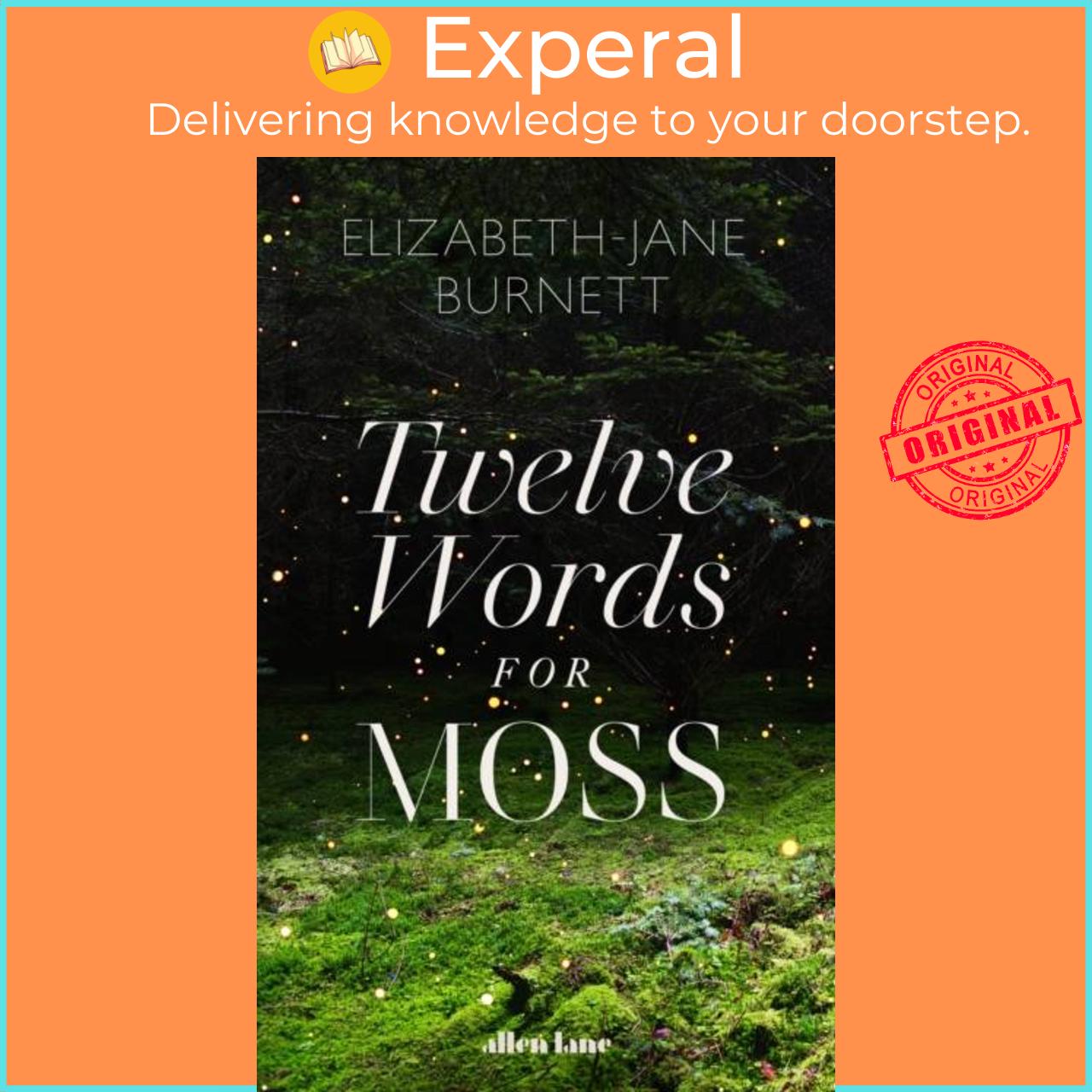 Hình ảnh Sách - Twelve Words for Moss by Elizabeth-Jane Burnett (UK edition, paperback)