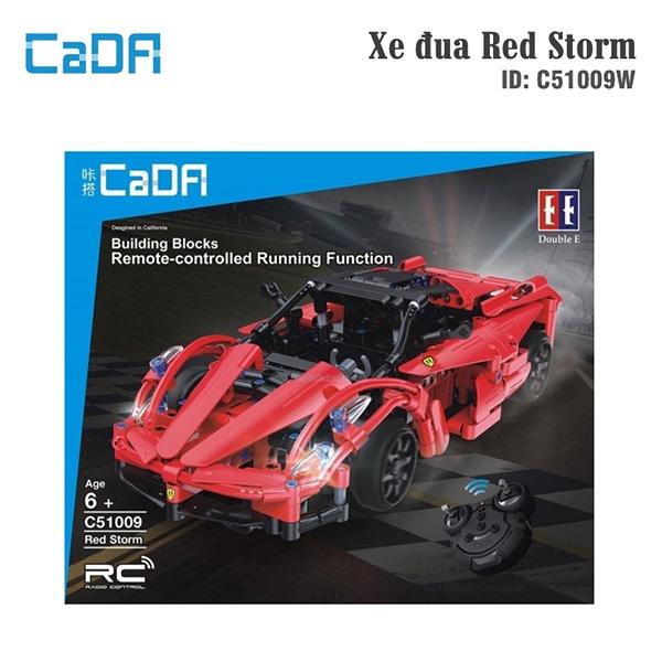 Đồ Chơi Lắp Ráp Điều Khiển Xe Đua Red Stom – CADA C51009W