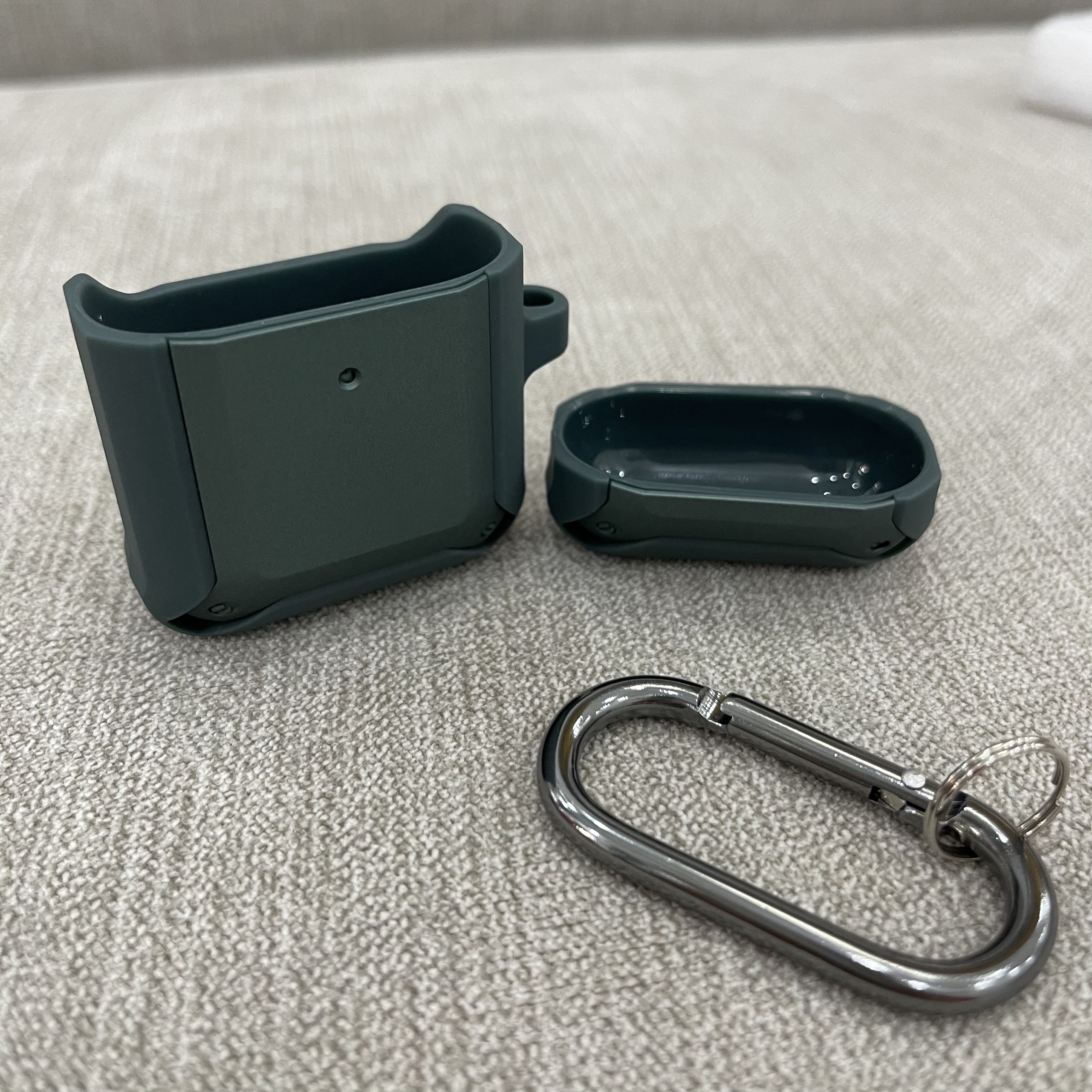 Case Chống Sốc 360 Độ Cho Airpods 1 / Airpods 2 -  Màu Xanh Rêu