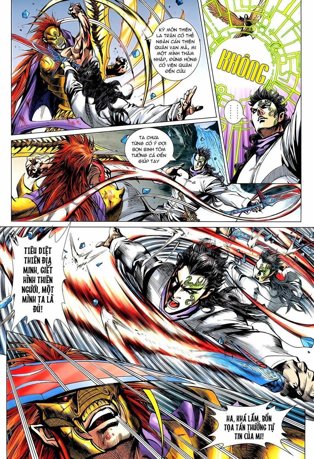 thần binh vấn thiên chapter 10 14