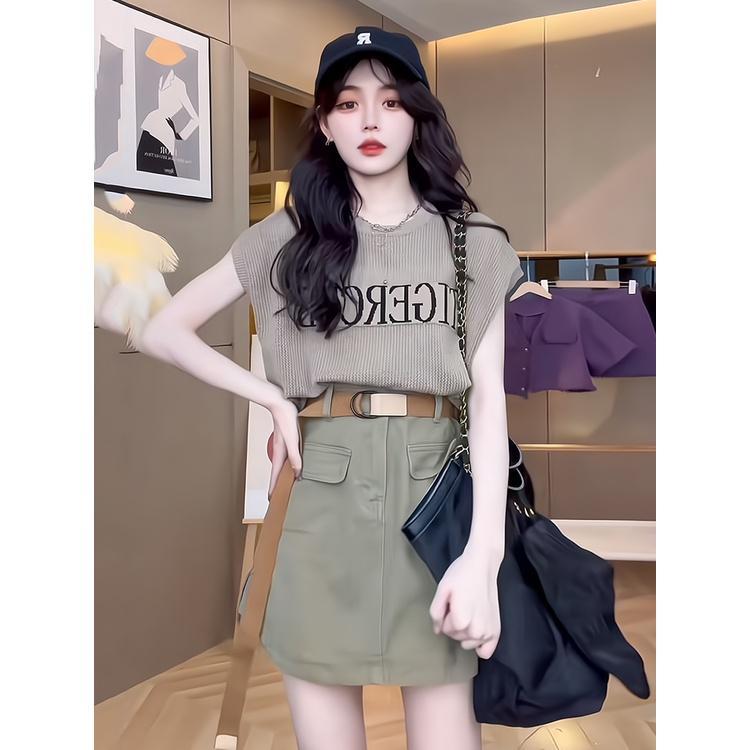 Áo Dệt Kim Mỏng Dáng Rộng Cổ Tròn Phong Cách Hàn Quốc Thời Trang Cho Nữ VN629
