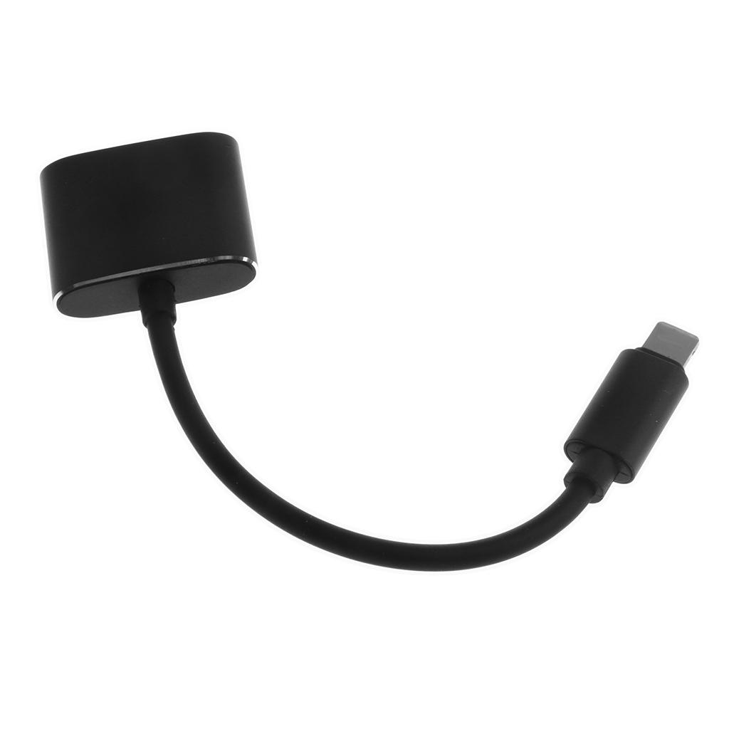 2 in 1 3.5mm Earphone Audio & Charging Adapter for  7 8 Plus X