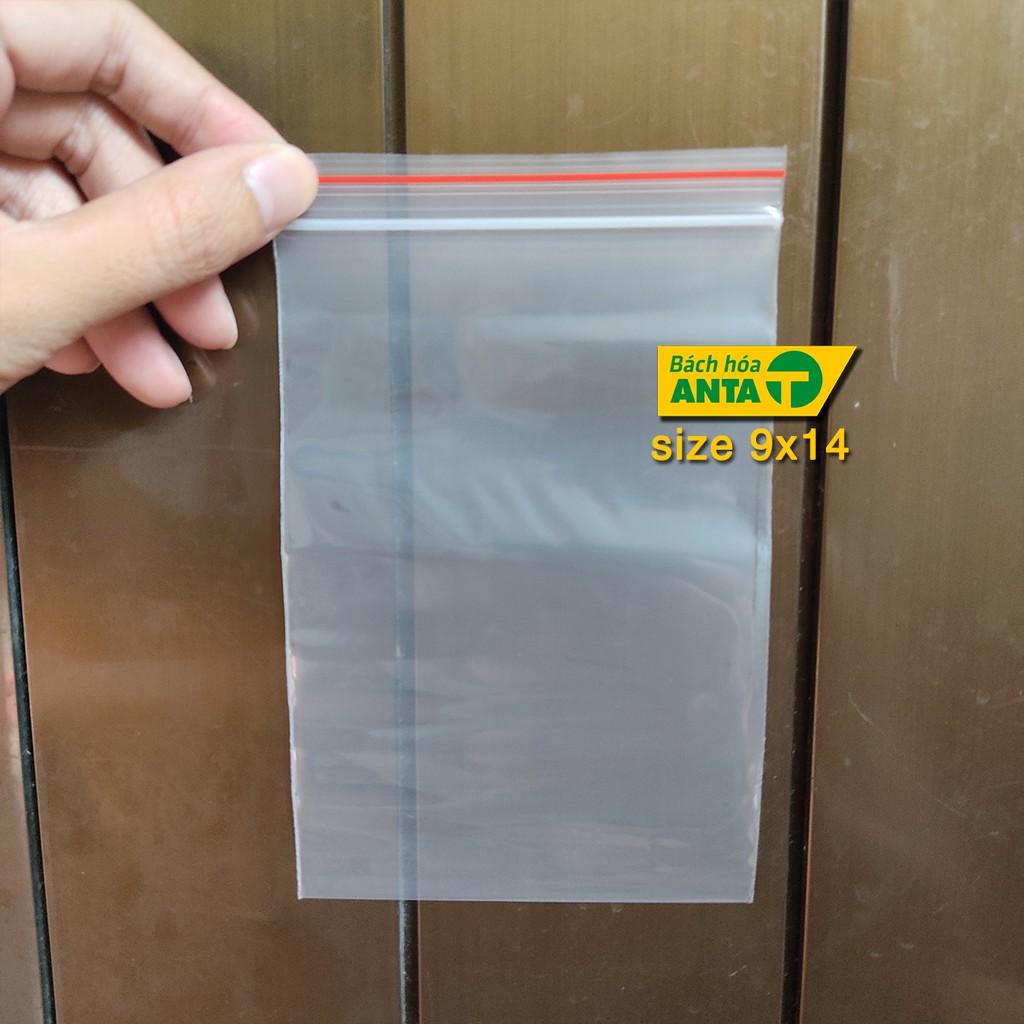 1 ký (kg) túi zip loại dày đẹp - Ấn vào để chọn size - (zip PE, zip lock, zip viền đỏ, zipper)