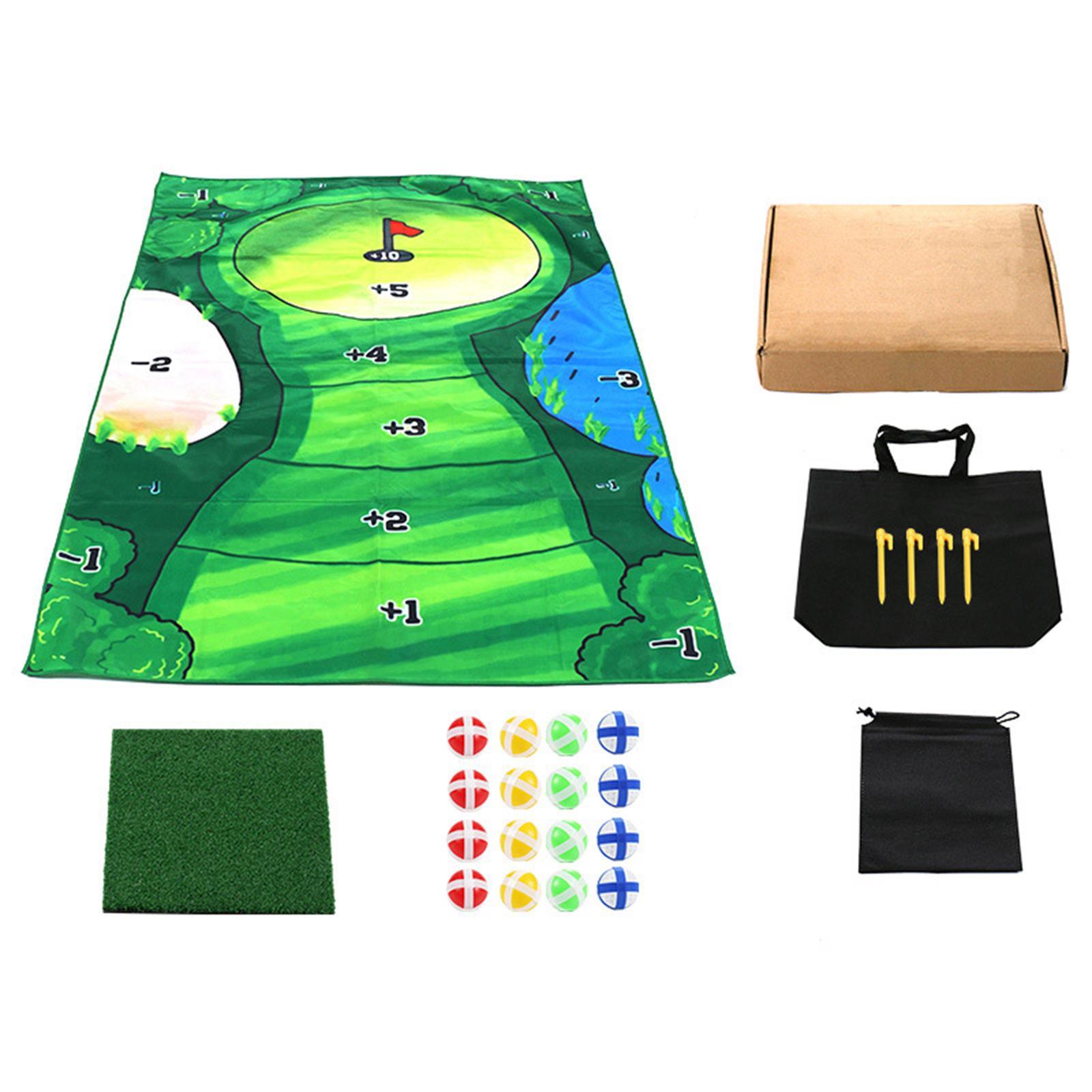 Golf Practice Blanket Toy Durable Golf Golf Game Sticky Blanket for Home