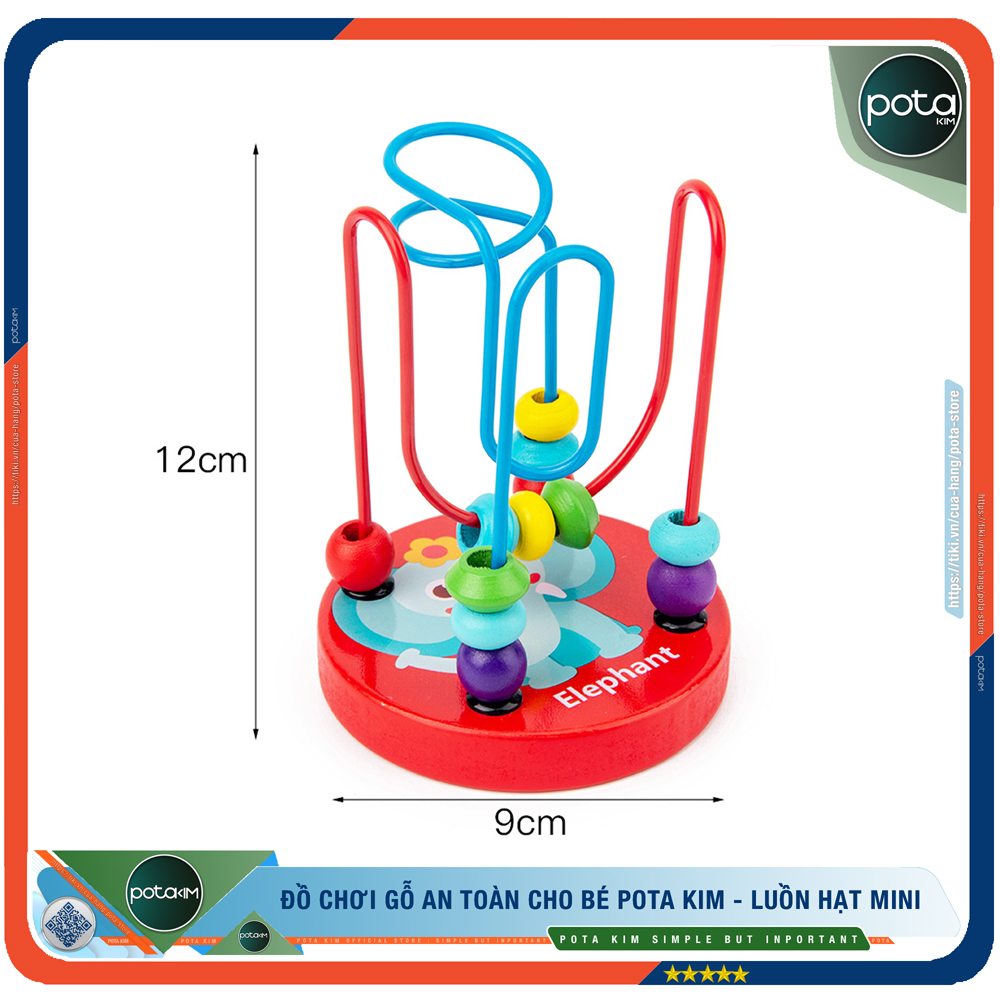 Đồ Chơi Trẻ Em POTA KIM - Combo 6 Món Đồ Chơi Gỗ Cho Bé - Đồ Chơi Cho Bé, Chất Liệu Gỗ An Toàn - Đồ Chơi Gỗ POTA KIM Giúp Giáo Dục Sớm, Phát Triển Trí Tuệ Và Kỹ Năng - Hàng Chính Hãng