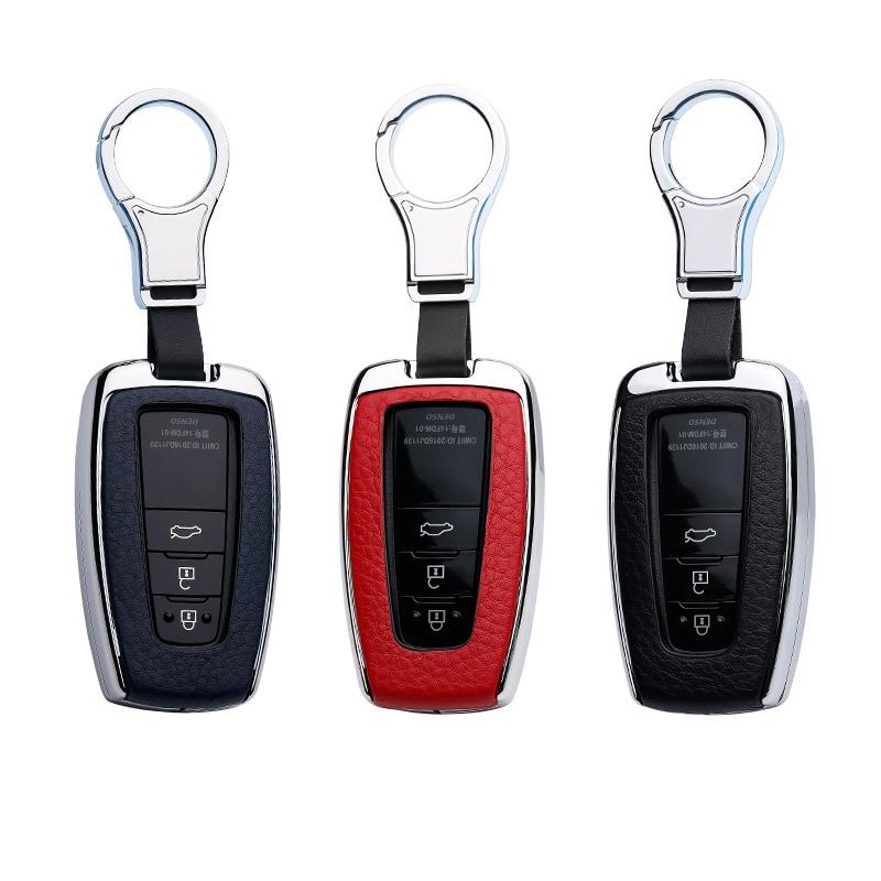 Vỏ Bọc Chìa Khóa Xe Hơi Toyota Chr C-Hr Prado Camry Avalon Prius Corolla Rav4 2 / 3 / 4 Nút Avanza Vios 2020 Estima Sienta Inno Alphavard 2020