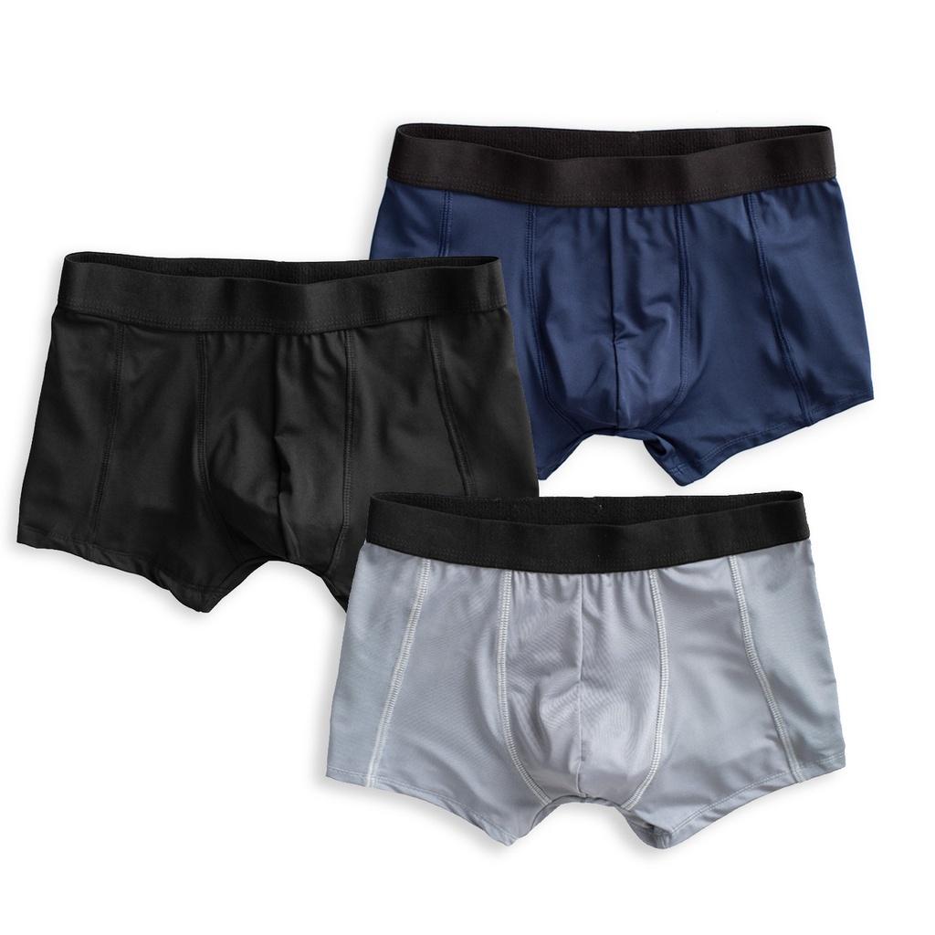 [COMBO 3 QUẦN] Quần Lót Nam Boxer Thun Lạnh Lados 4116 - Thun lụa co giãn, dai, thoáng mát, thấm hút mồ hôi tốt