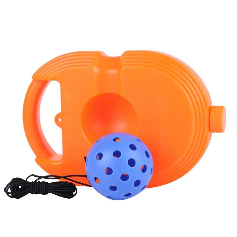 Bộ dụng cụ tập luyện Pickleball bao gồm một bảng đế và một quả bóng Pickleball có dây đàn hồi Giao Mầu Ngẫu Nhiên